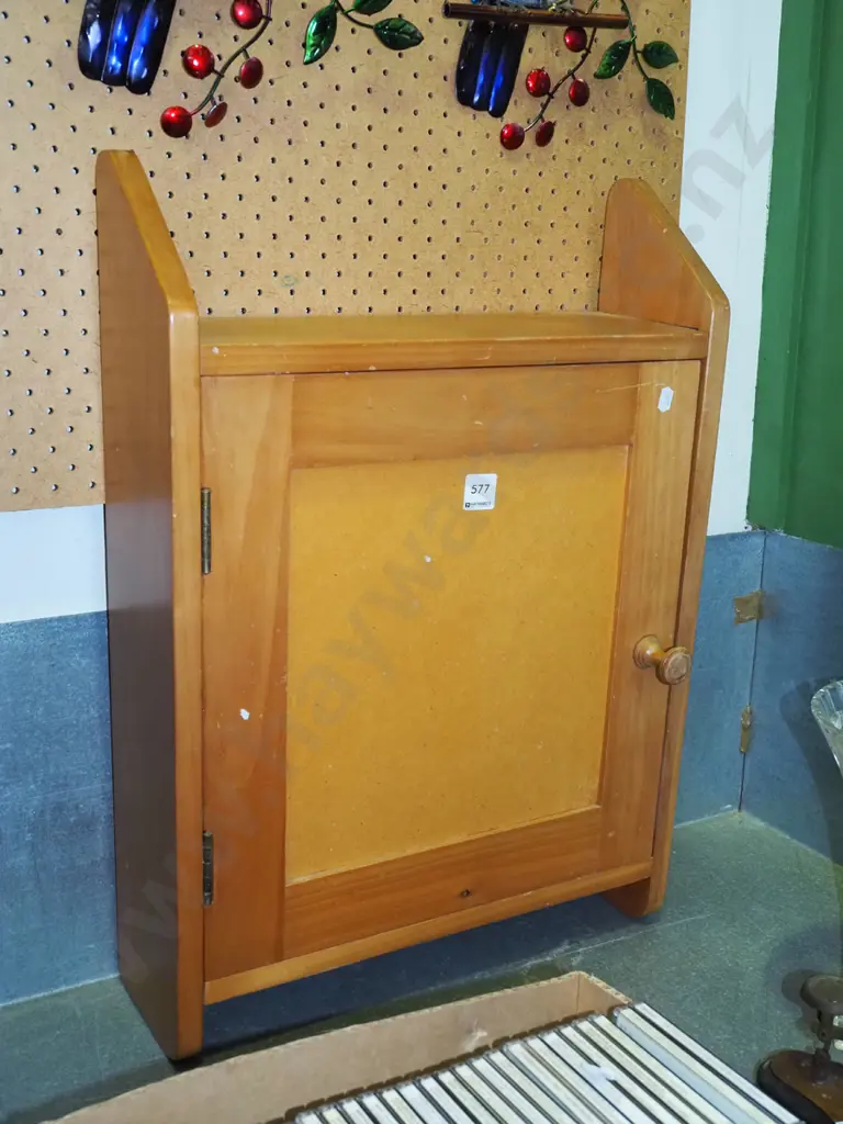 pine and mdf wall mounted medicine cabinet H600  Image 1++