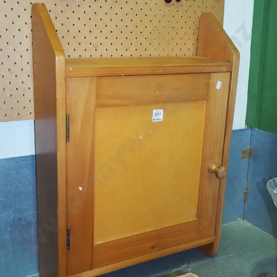 pine and mdf wall mounted medicine cabinet H600 