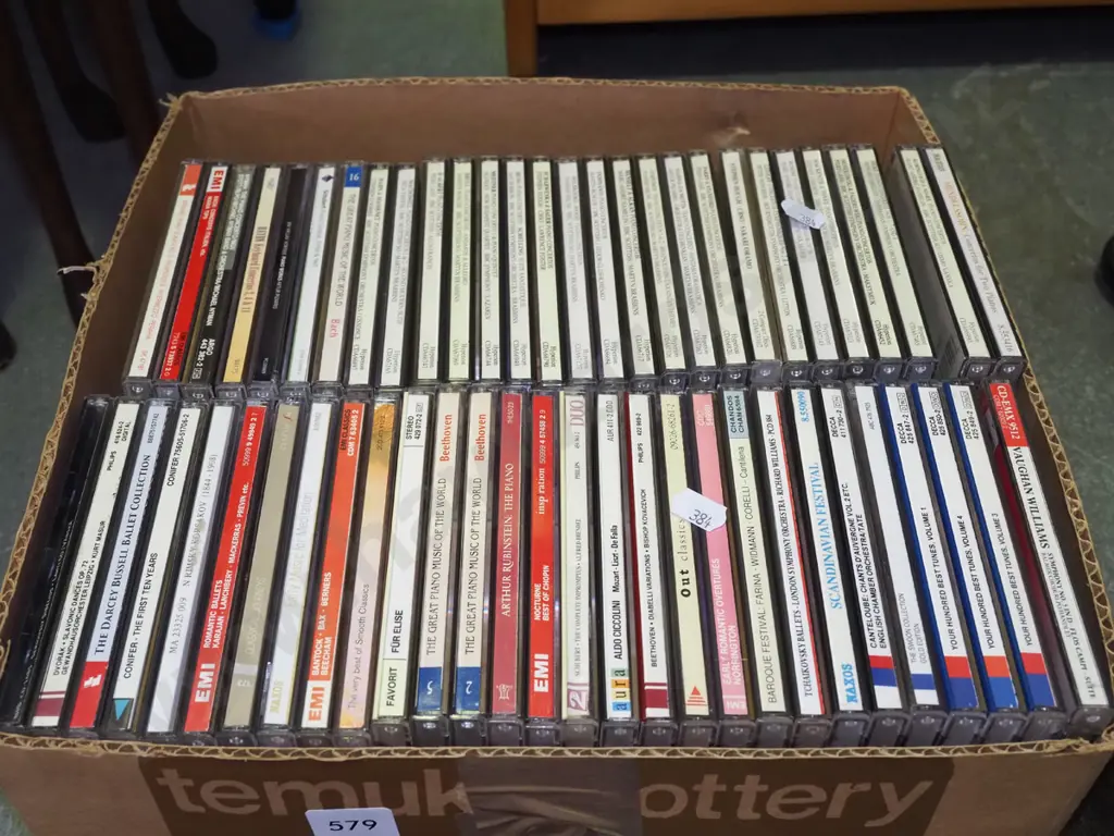 box of CDs Image 1++