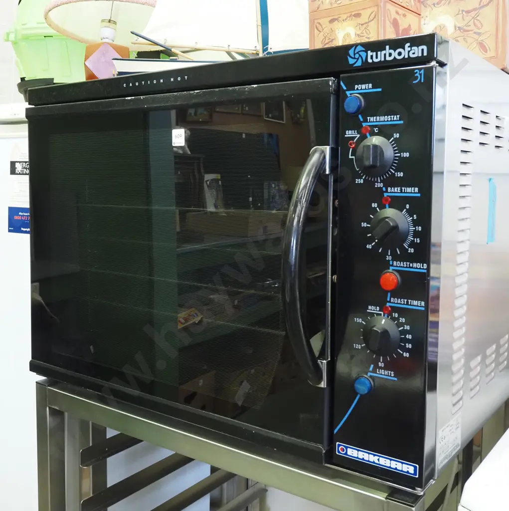 Bakbar Turbofan 31 commercial oven on stand Image 1++