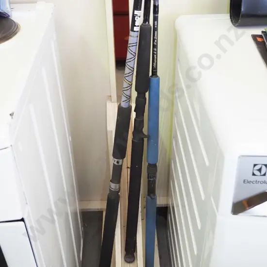 3x fishing rods
