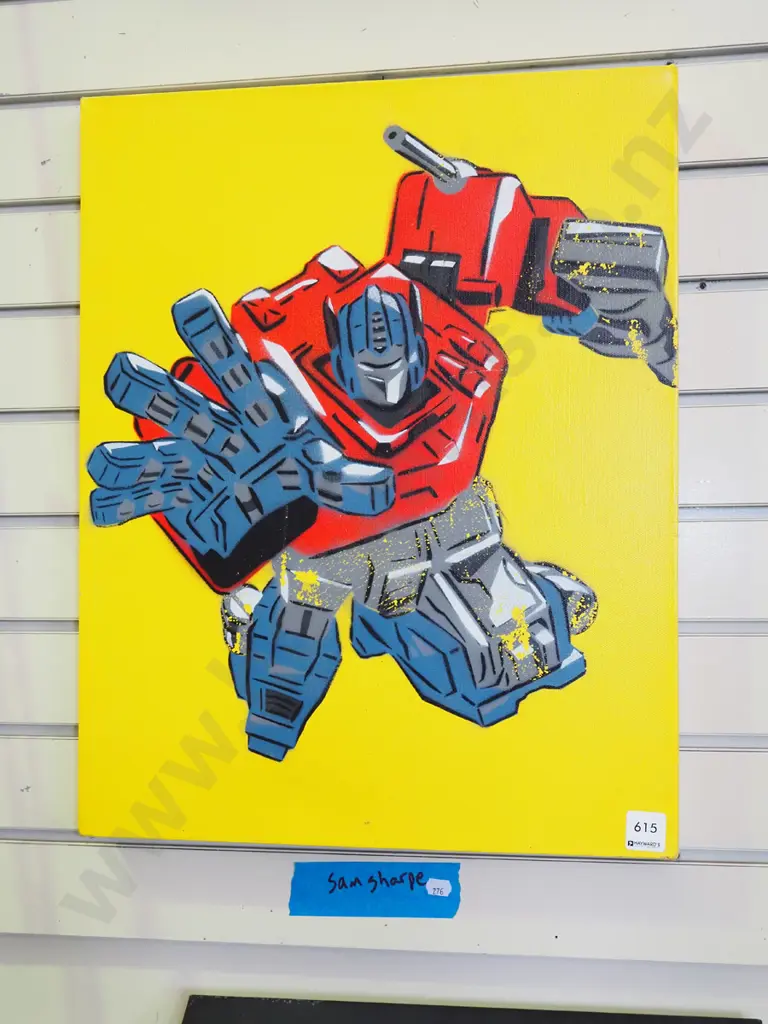 boxed acrylic - Sam Sharpe - transformer Image 1++