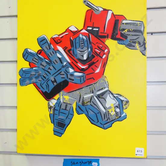 boxed acrylic - Sam Sharpe - transformer