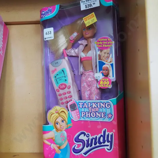 boxed as new Cindy Talking Fun doll