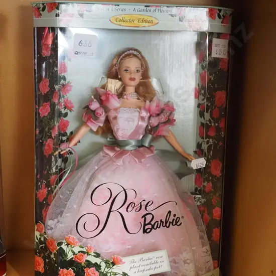 as new Collector Edition Garden of Flowers - Rose Barbie