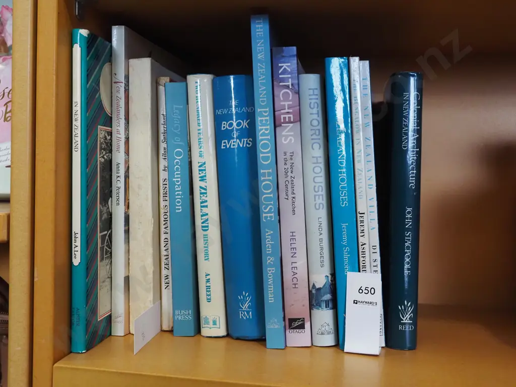 various NZ historical books Image 1++