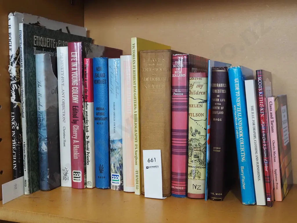 Scottish and NZ books Image 1++