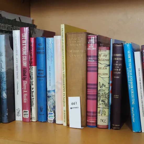 Scottish and NZ books