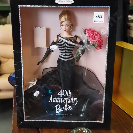 boxed as new Collector  Edition 40th Anniversary Barbie
