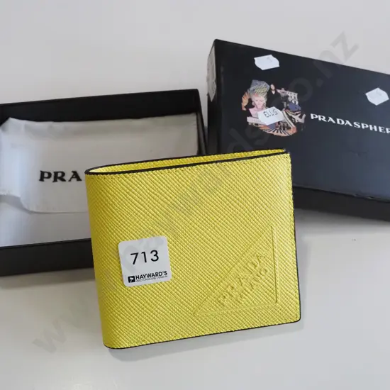 yellow wallet