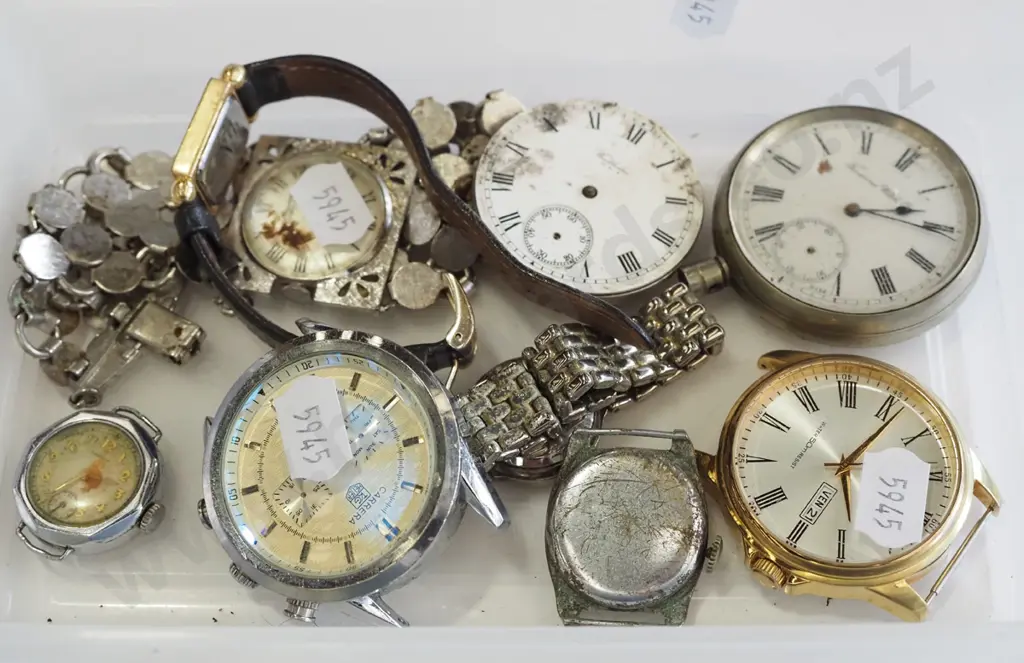 tray of watch parts Image 1++