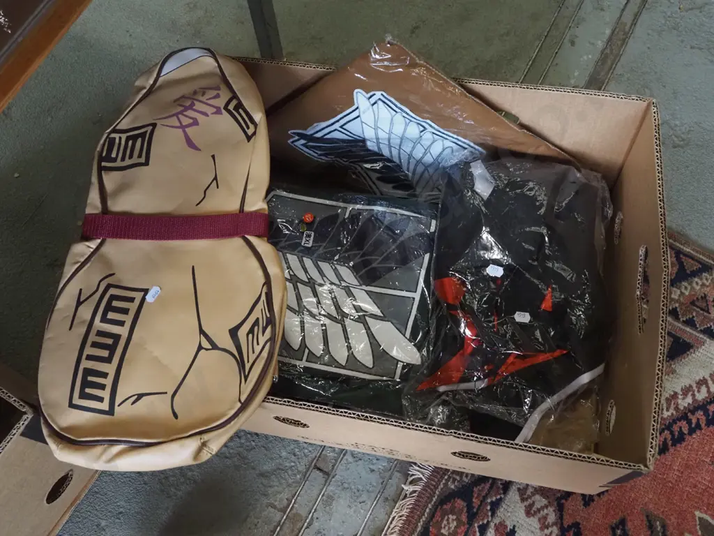 box of cosplay costumes Image 1++