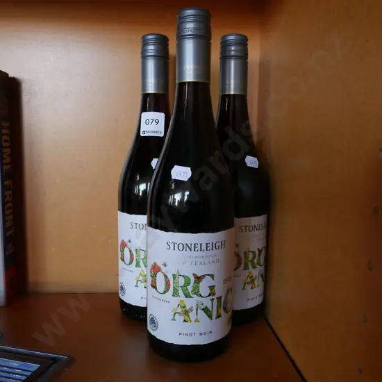 3x Stoneleigh 2022 organic pinot noir