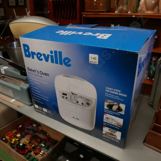 as new boxed Breville bread maker