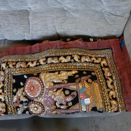 large sequin wall art 