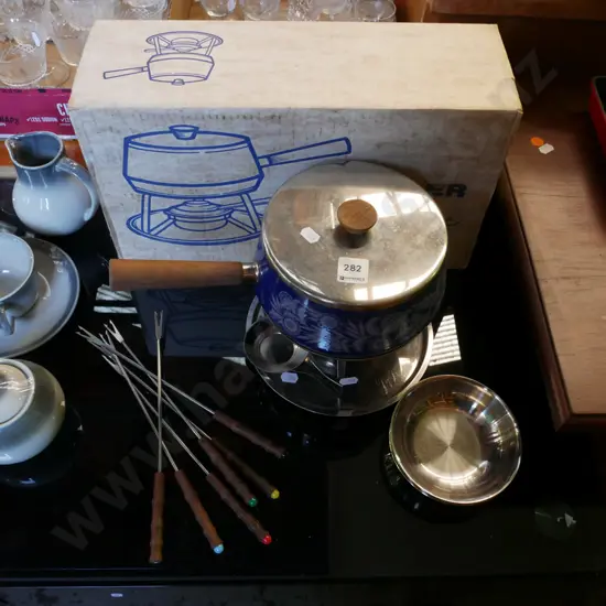 as new Drexler fondu set