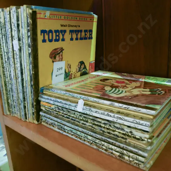 assorted Golden books