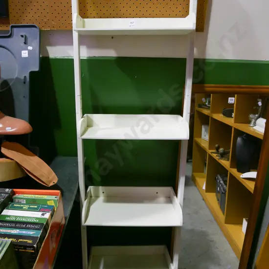 wall mounted white painted wooden shelves H-1610 