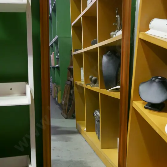 rimu framed wall mirror 