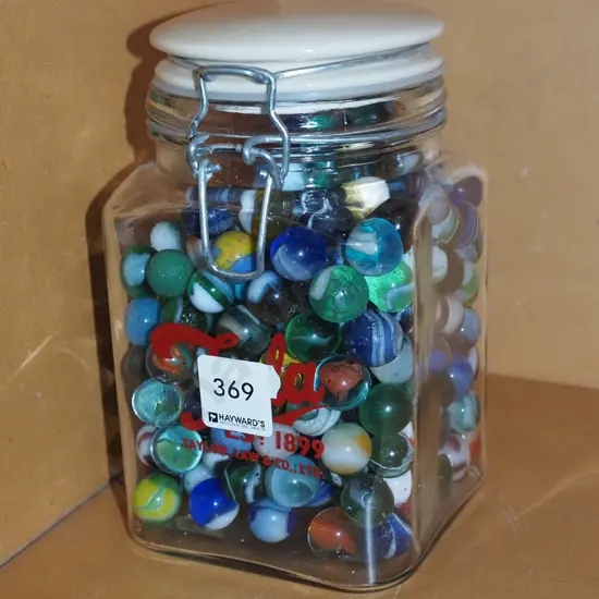 jar of marbles