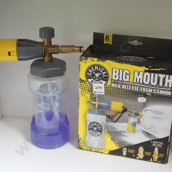 Big Mouth Max Release foam cannon