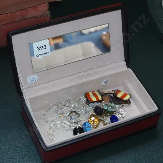 jewellery box and contents