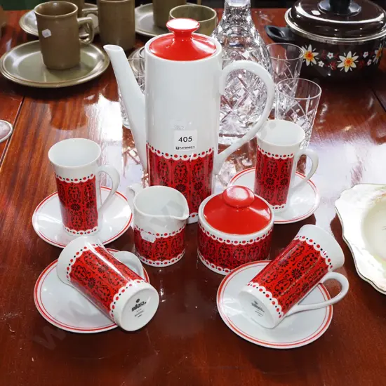 Mikasa 11 piece coffee set