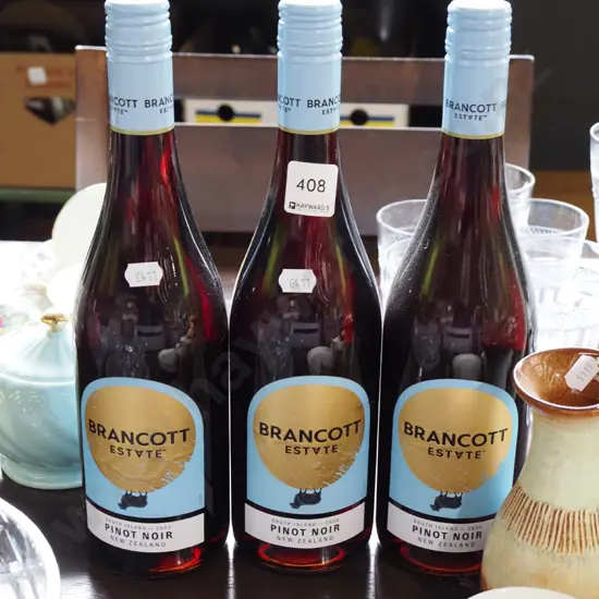 3x bottles of Bancroft Estate 2020 pinot noir