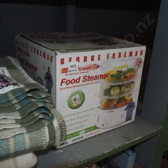 George Foreman food steamer