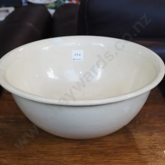 Crown Lynn mixing bowl Diam-315 - crazing