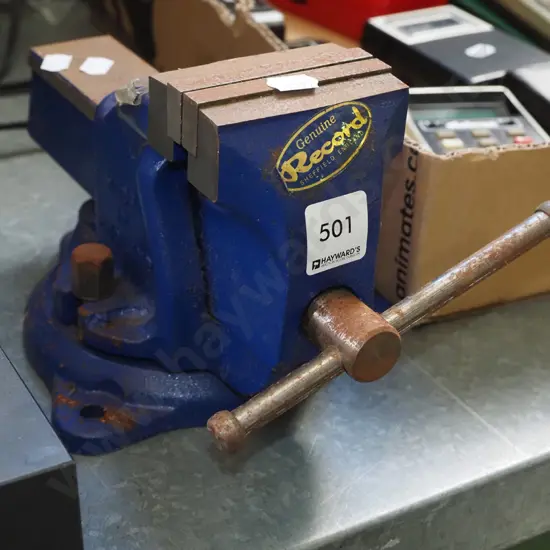 Record Number 1 engineer's vice