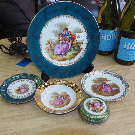 Limoges plates, dishes etc