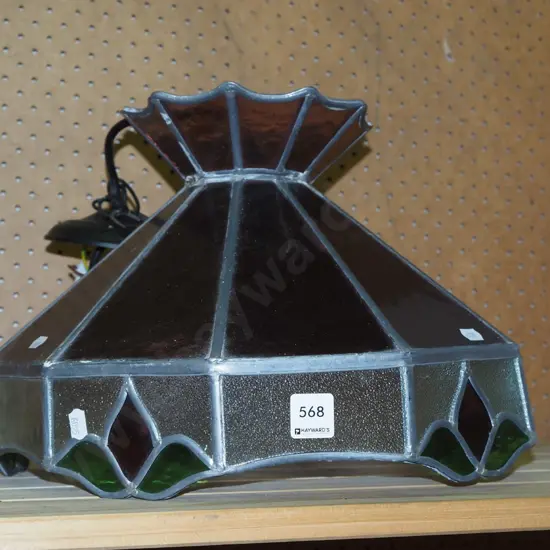 leadlight pendant light shade