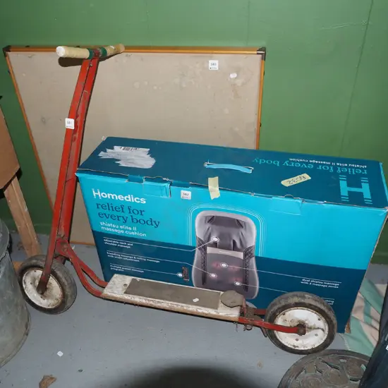 vintage child's scooter