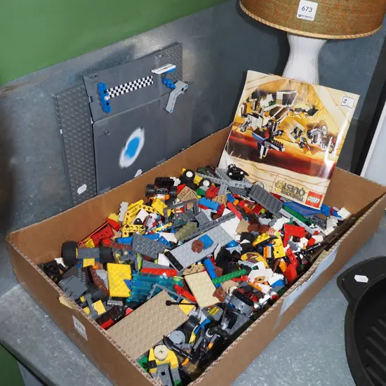 box of Lego  