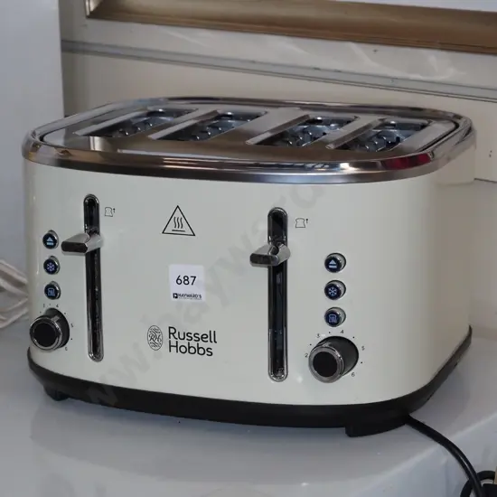 Russell Hobbs 4 slice toaster - very good condition