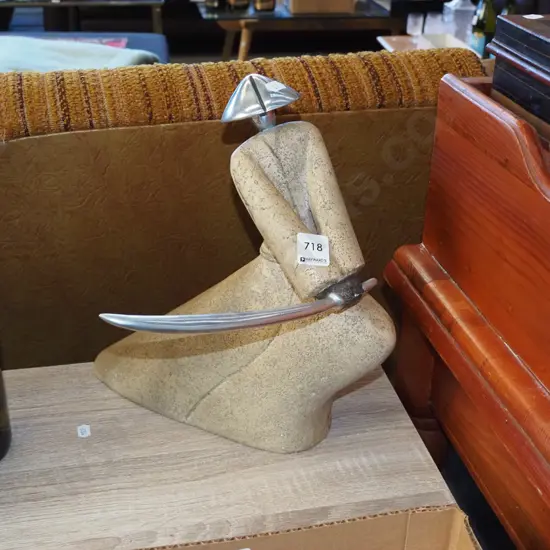 ornament - warrior with sword H-340