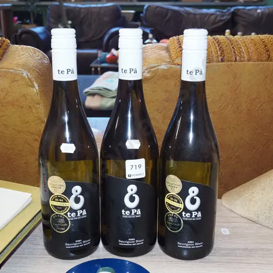 3x bottles of Te Pa 2022 sauvignon blanc