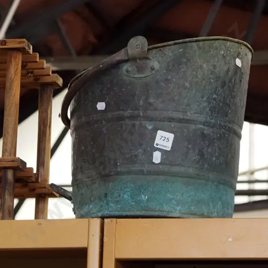 copper coal scuttle