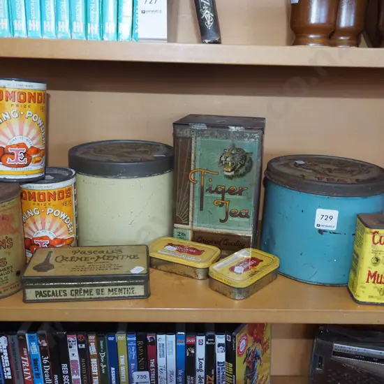 vintage tins