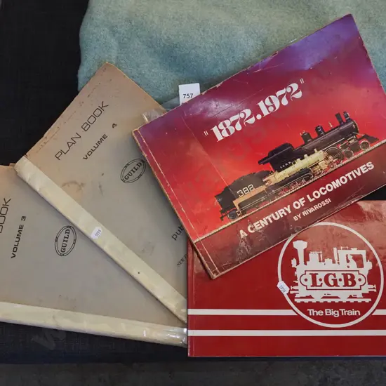 railway model plan books and catalogues
