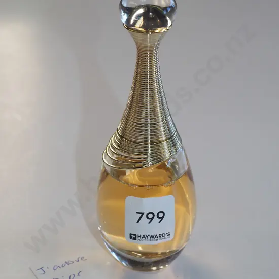 bottle of Dior J'Adore parfum - may have been used