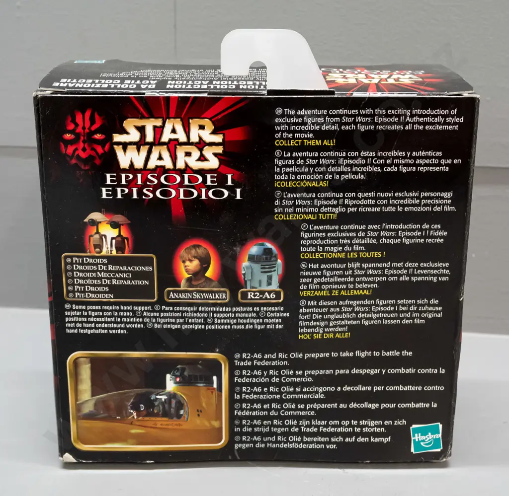 Hasbro 1998 Star Wars Episode One R2-A6 figure in original sealed box - some denting to box H-170 W-180 D-90 Image 1++