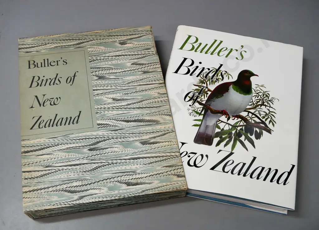 Slipcased Buller's Birds book 1979 printing Image 1++