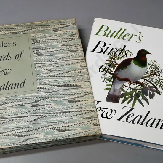 Slipcased Buller's Birds book 1979 printing