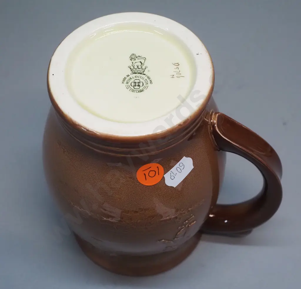 Royal Doulton golfers jug H-150 Image 1++