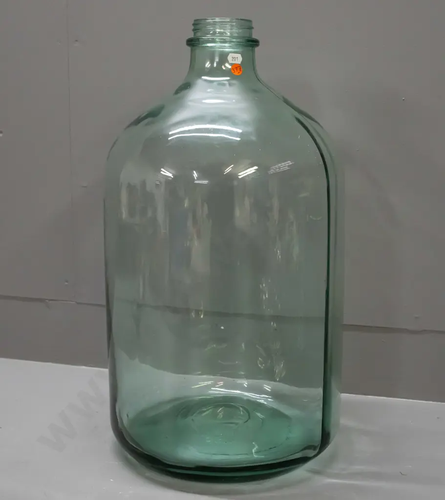 light green glass carboy H540 D-290 Image 1++