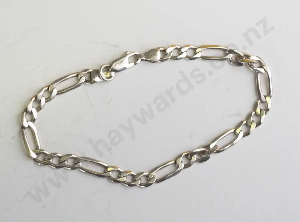 silver bracelet stamped 925 Italy Image 1++