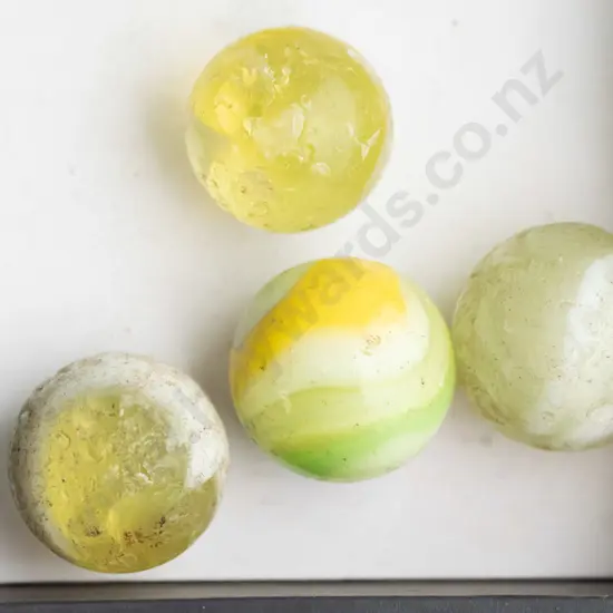 4 uranium marbles