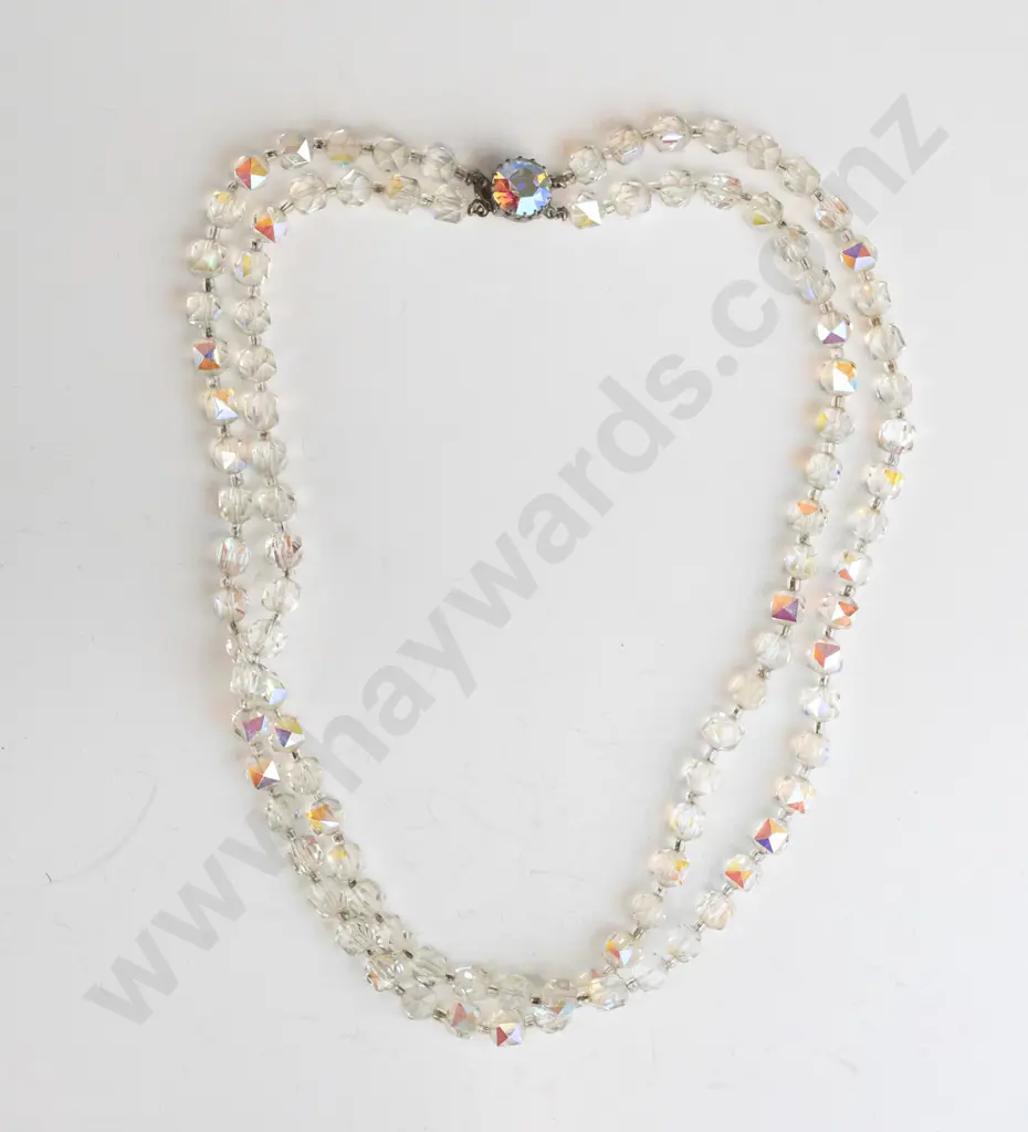 2 strand crystal necklace Image 1++